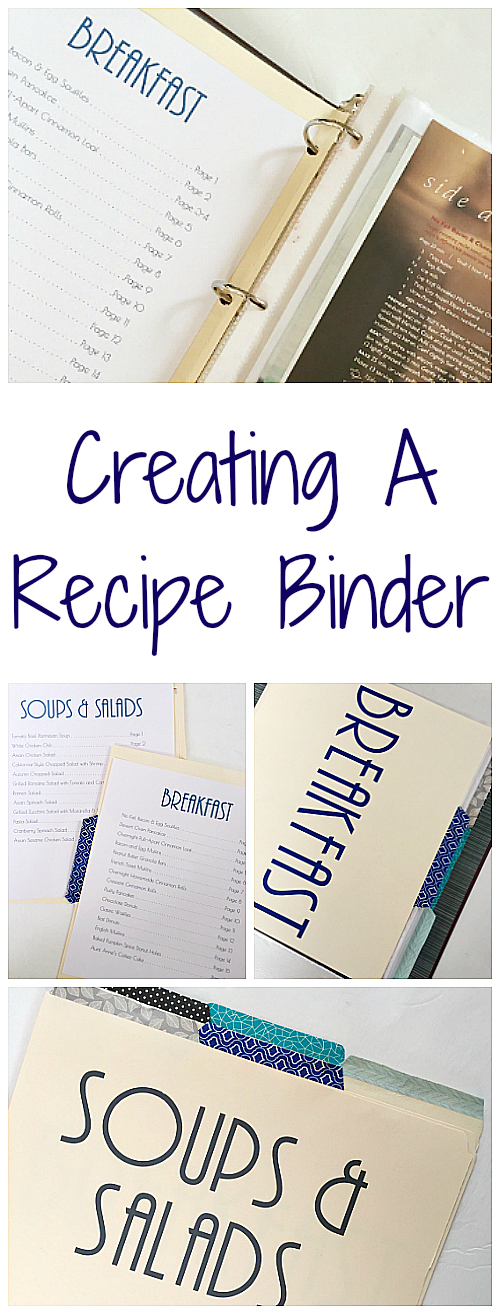 Recipe Binder Pinterest - Lemons, Lavender, & Laundry