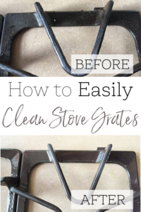 How to Clean Burner Grates on a Gas Stove - Lemons, Lavender, & Laundry