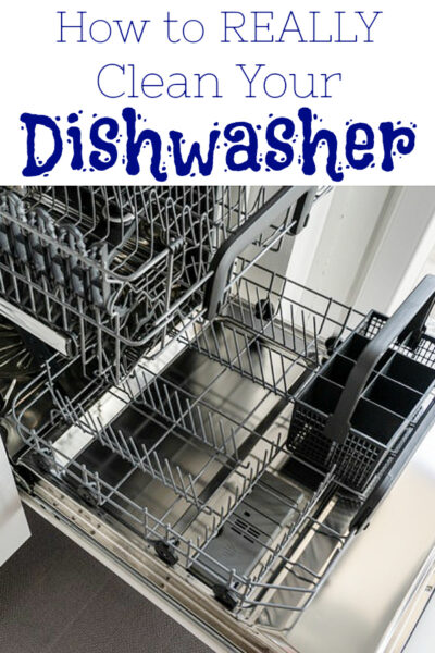 How to Clean A Dishwasher | Using Vinegar & Baking Soda - Lemons ...