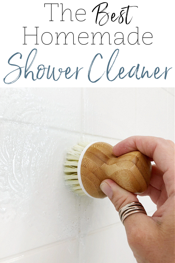 Easy Homemade Shower Cleaner - Lemons, Lavender, &amp; Laundry